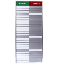 Tabla de Asistencia | Presente - Ausente| Con 30 casilleros | Verde - Rojo